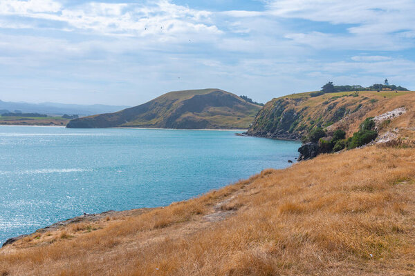 Landscape of Katiki point in New Zealand