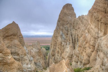 Yeni Zelanda 'daki Clay Cliffs Paritea