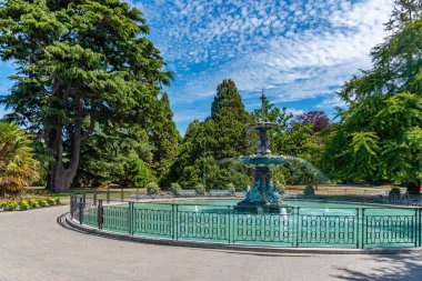 Christchurch, Yeni Zelanda 'daki Tavuskuşu Çeşmesi