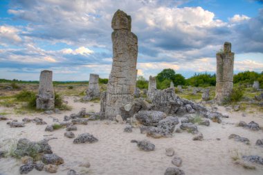 Bulgaristan 'ın Varna kenti yakınlarındaki Taş Ormanı