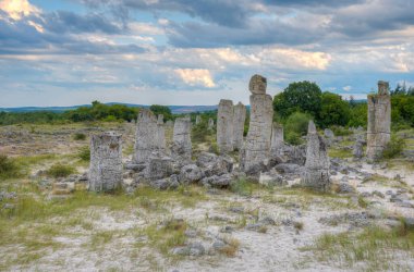 Bulgaristan 'ın Varna kenti yakınlarındaki Taş Ormanı