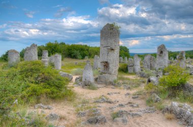 Bulgaristan 'ın Varna kenti yakınlarındaki Taş Ormanı