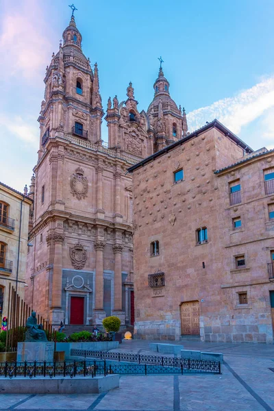 Clerecia Gebouw Van Het Pauselijk Universum Van Salamanca Spanje — Stockfoto