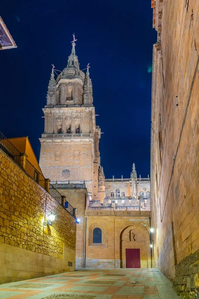 Sunset View Bell Tower Cathedral Salamanca Spain — Stock Photo, Image