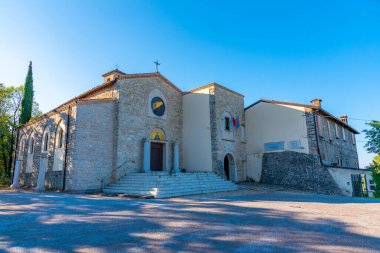 İtalyan şehri Brescia 'da San ottardo Kilisesi