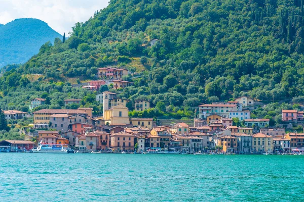 Peschiera Maraglio Villaggio Sull Isola Monte Isola Lago Iseo Italia — Foto Stock