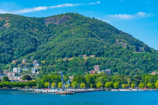 Residências Verão Lado Lago Como Itália — Fotografia de Stock