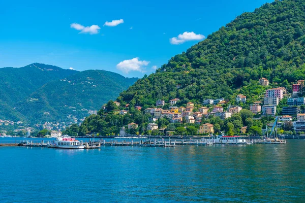 Letnie Rezydencje Nad Jeziorem Como Włoszech — Zdjęcie stockowe