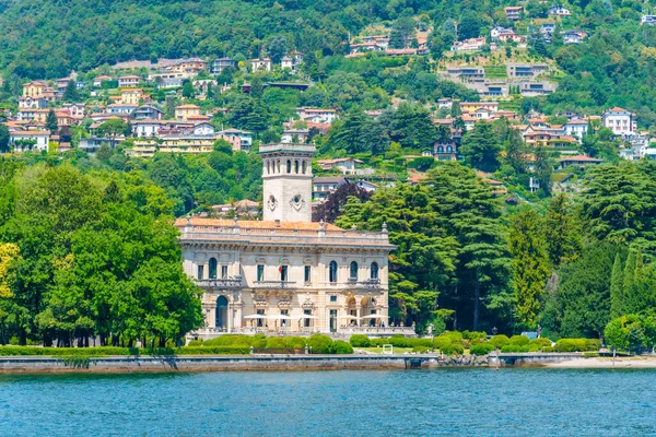 Άποψη Της Villa Erba Στη Λίμνη Κόμο Στην Ιταλία — Φωτογραφία Αρχείου