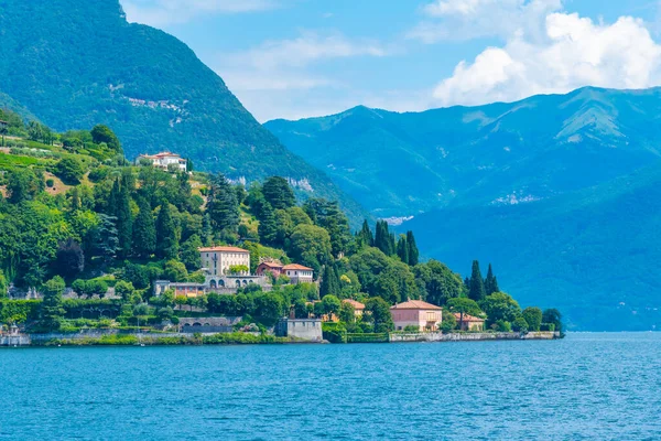 Veduta Villa Pizzo Sul Lago Como Italia — Foto Stock