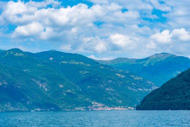 Como Gölü İtalya 'da bir feribottan izlendi.