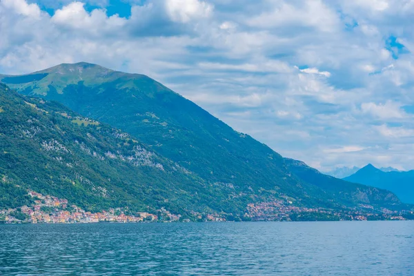 Landskap Sjön Como Italien — Stockfoto