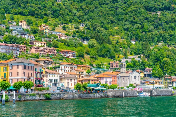 Aldeia Argegno Lago Como Itália — Fotografia de Stock