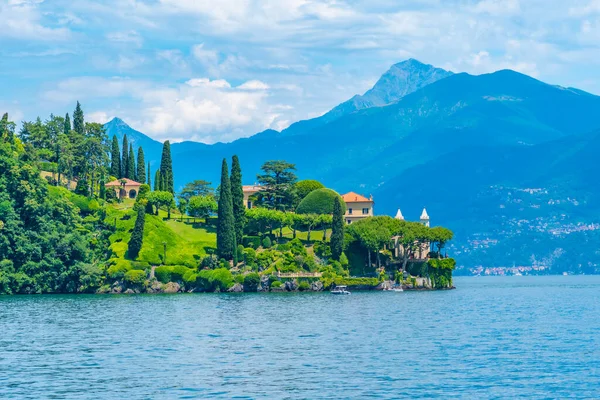 意大利科莫湖的Villa Del Balbianello — 图库照片
