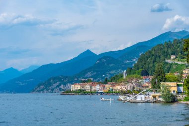 Bellagio İtalya, Bellagio 'daki Villa Melzi' deki Botanik Bahçesinden izlendi