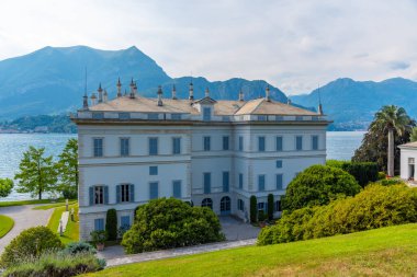 Villa Melzi İtalya 'daki Como Gölü' nde