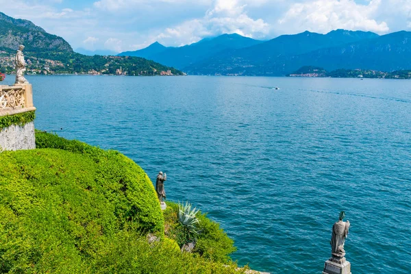 Jardins Villa Del Balbianello Lago Como Itália — Fotografia de Stock