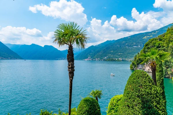 Jardins Villa Del Balbianello Lago Como Itália — Fotografia de Stock