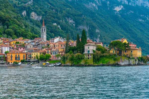 Varenna Città Situata Sul Lago Como Italia — Foto Stock