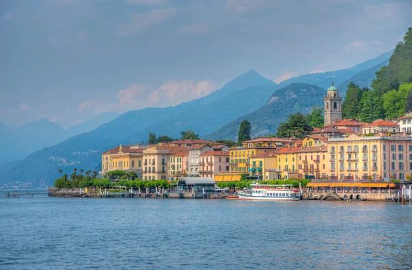 Pohled Italské Město Bellagio Jezera Como — Stock fotografie