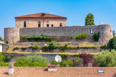 İtalya 'daki Desenzano del Garda Kalesi 