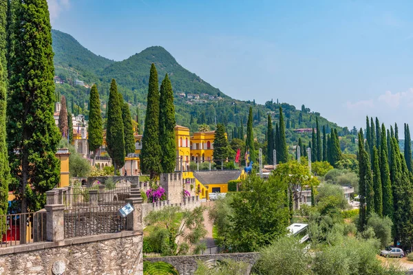 Talya Gardone Riviera Daki Vittoriale Degli Italiani Sarayı — Stok fotoğraf