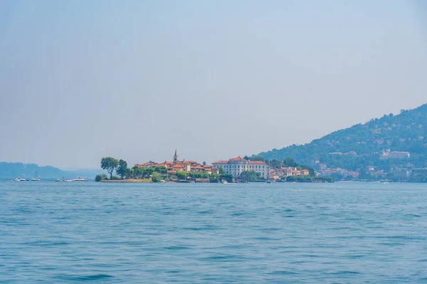 Isola Superiore Dei Pescatori Isola Bella Lago Maggiore Italia —  Fotos de Stock