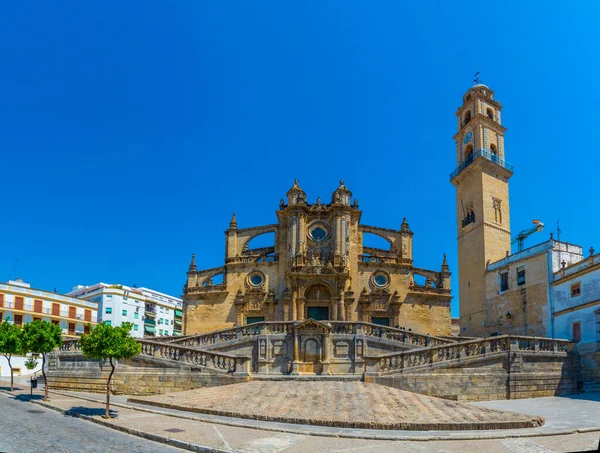 Καθεδρικός Ναός Του Αγίου Σωτήρα Στο Jerez Frontera Στο Spai — Φωτογραφία Αρχείου
