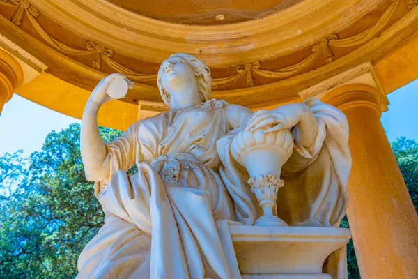 Statua All Interno Del Parc Del Laberint Horta Barcellona Spagna — Foto Stock