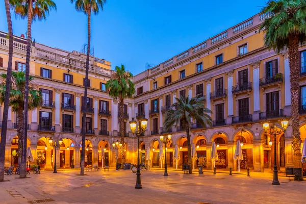 Arcade Placa Reial Barcelona España —  Fotos de Stock