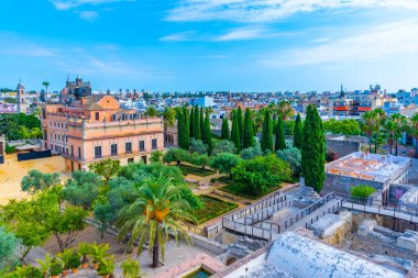 İspanya 'da Jerez de la Frontera meydanındaki Villavicencio Sarayı