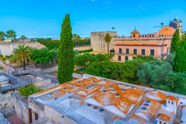 İspanya 'da Jerez de la Frontera meydanındaki Villavicencio Sarayı
