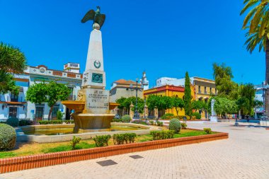 İspanya 'da Jerez de la Frontera' daki Plaza las Angustias Meydanı