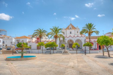 İspanya 'da Arcos de la Frontera' daki Maria Auxiliadora Kilisesi