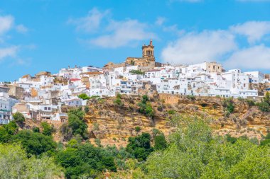 Arcos de la Frontera, İspanya 'nın ünlü pueblos blancos' larından biri.