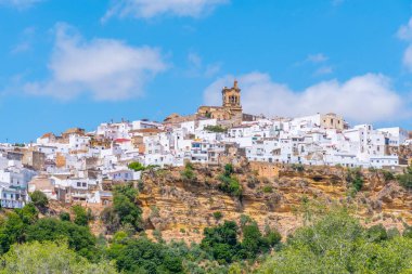 Arcos de la Frontera, İspanya 'nın ünlü pueblos blancos' larından biri.