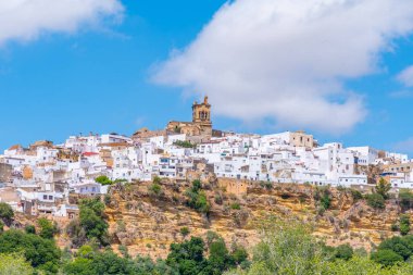 Arcos de la Frontera, İspanya 'nın ünlü pueblos blancos' larından biri.