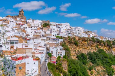 Arcos de la Frontera, İspanya 'nın ünlü pueblos blancos' larından biri.