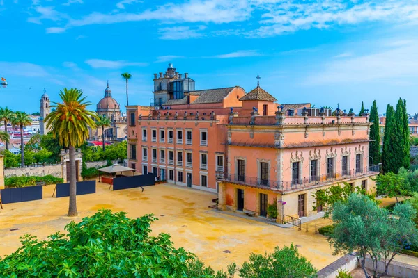 Villavicencio Palast Auf Dem Boden Des Alcazars Von Jerez Frontera — Stockfoto