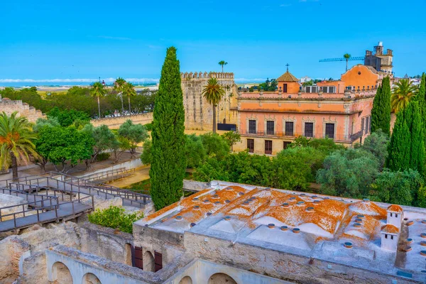 Pałac Villavicencio Ziemi Alkazara Jereza Frontera Hiszpanii — Zdjęcie stockowe