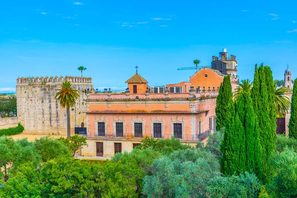 Palacio Villavicencio Suelo Alcazar Jerez Frontera España — Foto de Stock