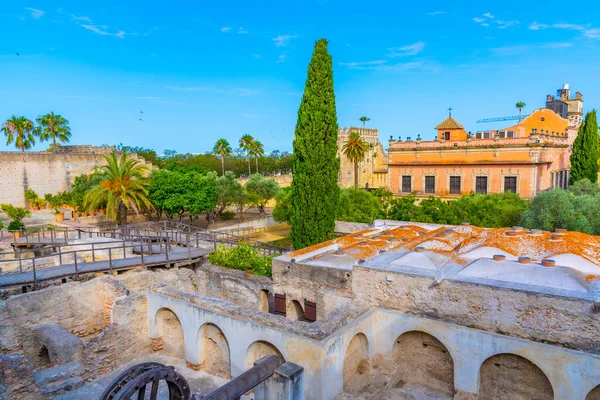 Villavicencio Palast Auf Dem Boden Des Alcazars Von Jerez Frontera — Stockfoto