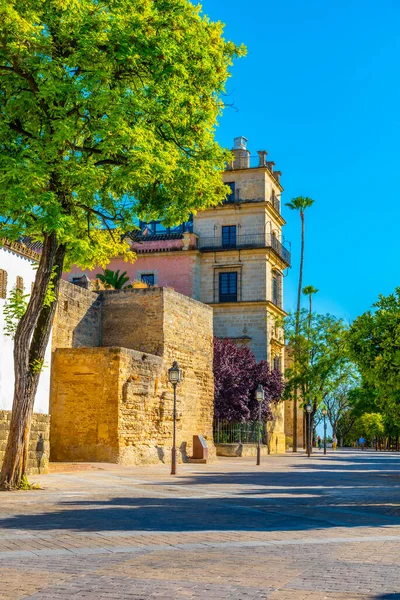 Kastil Alcazar Jerez Frontera Spanyol — Stok Foto