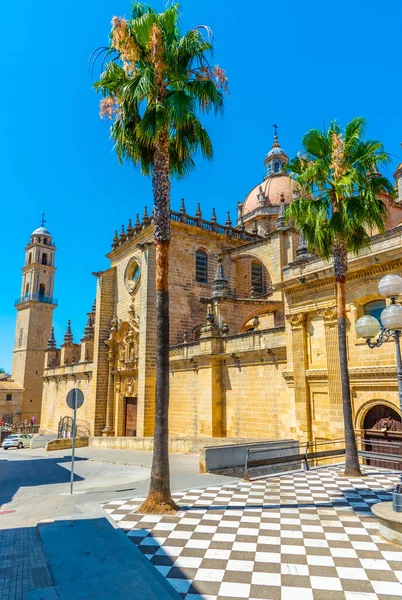 Kathedrale Des Heiligen Erlösers Jerez Frontera Spanien — Stockfoto