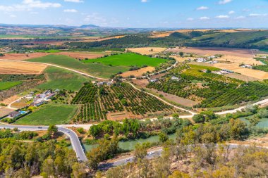 İspanya 'da Arcos de la Frontera kırsalında