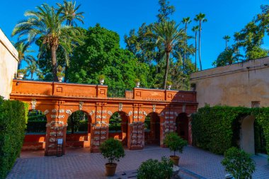 Jardin de la Danza İspanya 'da gerçek Alcazar de Sevilla' da