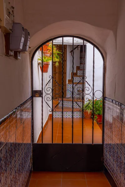 Whitewashed Street Old Town Arcos Frontera One Pueblos Blancos Spain — Stock Photo, Image