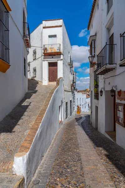 Calle Encalada Del Casco Antiguo Arcos Frontera Uno Los Pueblos — Foto de Stock