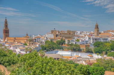 İspanya 'nın Carmona kentinin manzarası