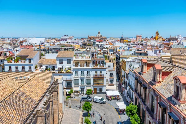 Pohled Centra Sevilly Španělsku — Stock fotografie
